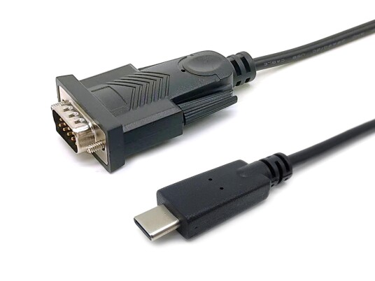 EQUIP USB Kabel USB-C to Serial (DB9) Cable, M/M, 1.5m