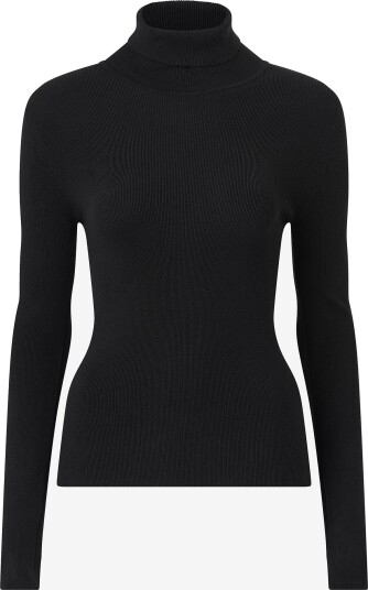 Gina Tricot   Polohals Knitted turtleneck top   Svart