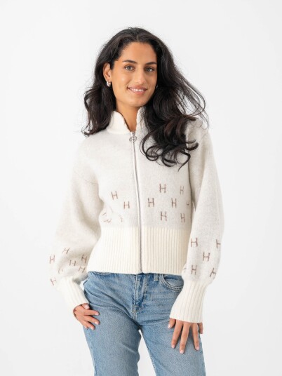 Hést Märtha Jacket Short Hvit M Hést Märtha Jacket Short Hvit M