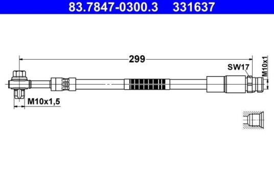 Bremseslange ATE 83.7847-0300.3
