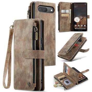 Caseme Google Pixel 9/9 Pro C30 Multifunksjonell Lommebok deksel   Brun