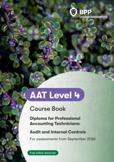 AAT Audit and Internal Controls Course Book AAT Audit and Internal Controls Course Book