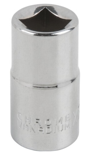 Ks Tools 150.1426, Stikkontakt, 3/8", 1 Hoder, Kromvanadiumstål, Din 3120, Iso 1174, 47 G
