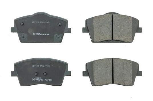 Bremseklosser AISIN BPVL-7001
