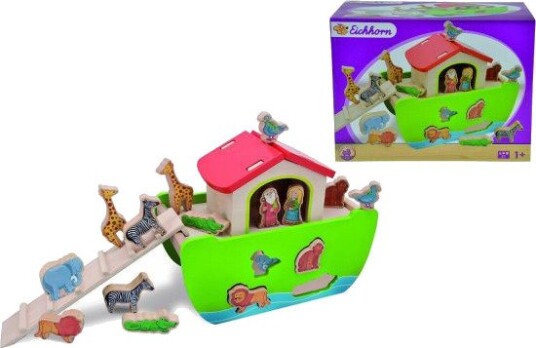 Eichhorn Noahs Ark Stablespill - Fra 12 mnd - 21 deler
