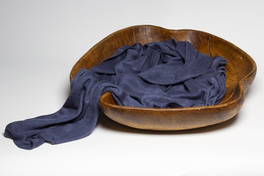 Sjal - Elastisk - 50x150 cm - Royalblått