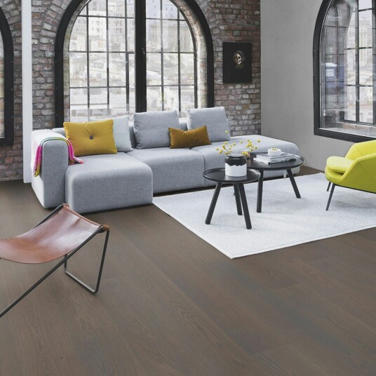 Boen PARKETT EIK GREY PEPPER CASTLE PLANK