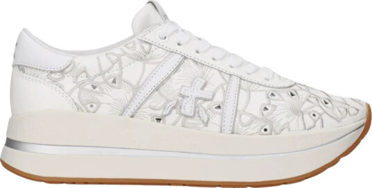 Premiata Dame Sko Hvit 39 EU,