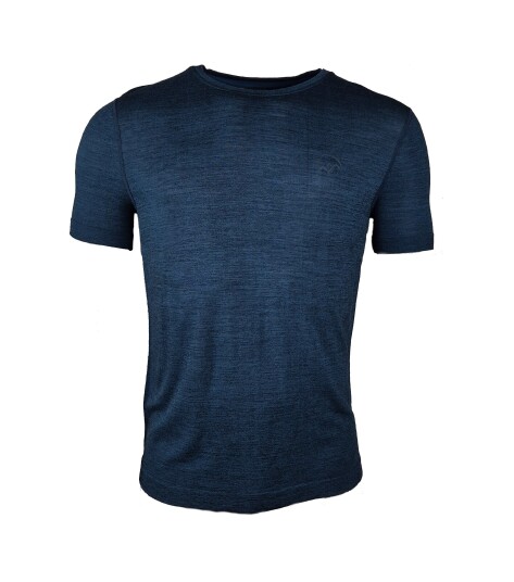 Peak Motion Light Wool T-Shirt herre Dark Navy XL