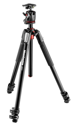 Manfrotto MK055XPRO3-BHQ2- Tripod - Aluminium 3-Section Tripod with XPRO Ball Head + 200PL Plate