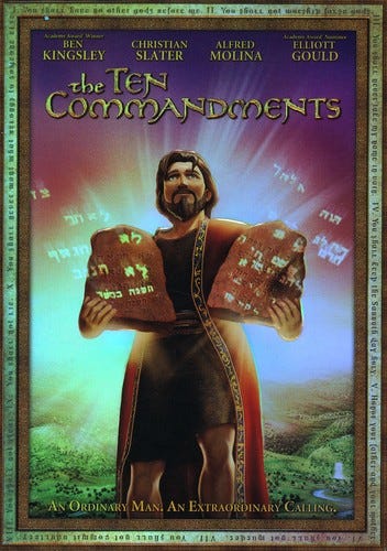 Ten Commandments 2007 DVD