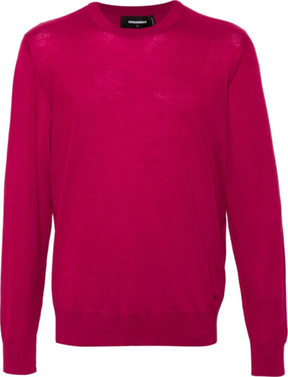 Dsquared2 Herre Strikkevarer Rød XL,