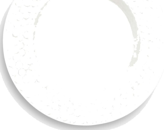 Mateus Tallerken Bubbles Hvit 28 cm