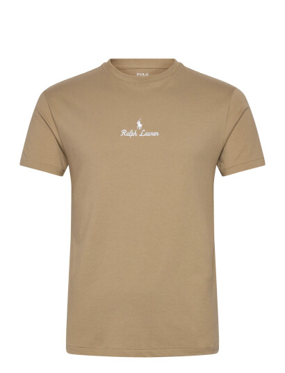 Polo Ralph Lauren Classic Fit Logo Jersey T-Shirt - Beige - XS