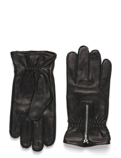 Jofama Ted Zip Leather Glove - Black - 9