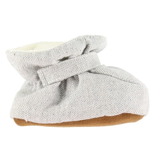 En Fant Baby Slippers Grey Melange 21 22