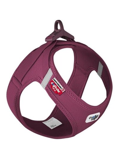 Curli Air-Mesh Hundeforsterkende Sele XL Ruby