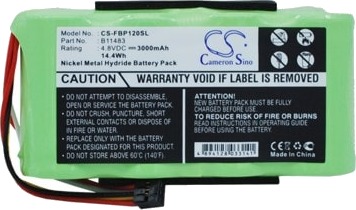 Batteri Til Fluke 123 (FIRMWARE BELOW V2.0) Etc