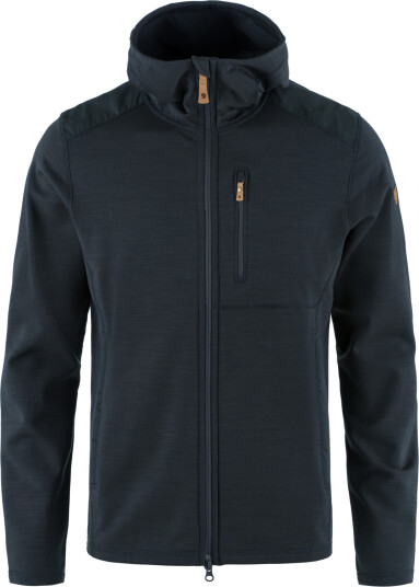 Fjällräven Men's Keb Fleece Hoodie Dark Navy XXL, Dark Navy Fjällräven Men's Keb Fleece Hoodie Dark Navy XXL, Dark Navy