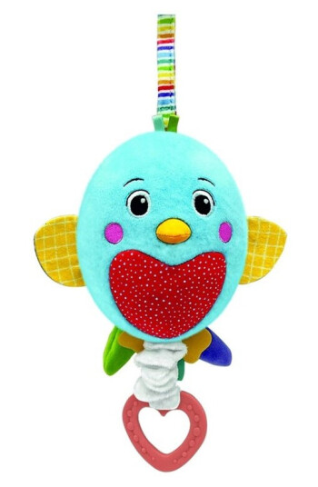 Clementoni Toy Rattle Soft Bird 0 Mon 17794