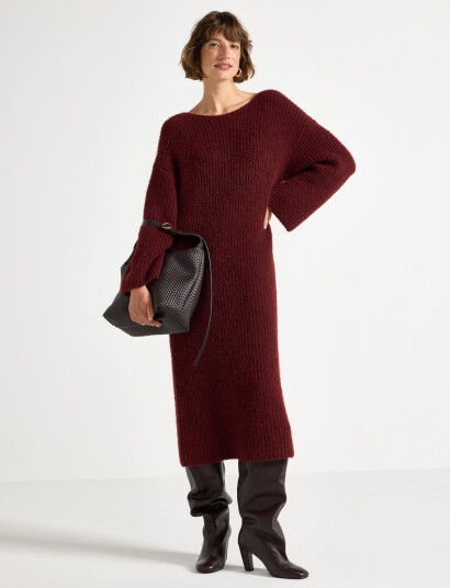 Lindex Dress Ellie - Burgundy - S Lindex Dress Ellie - Burgundy - S