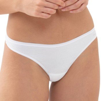 Mey Truser Superfine Organic String Hvit bomull 38 Dame Mey Truser Superfine Organic String Hvit bomull 38 Dame
