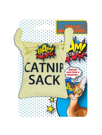 Bam! Toy With Catnip 10 cm Sack (503319005944) Bam! Toy With Catnip 10 cm Sack (503319005944)