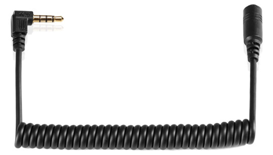 Shape LANC Coiled Cable male-female 3.5mm plugg. 25 til 50 cm. FX6