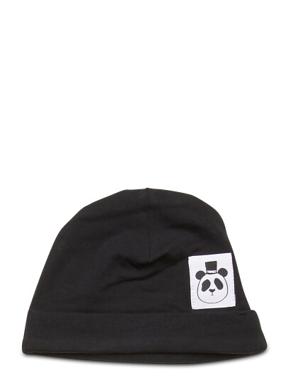Mini Rodini Basic Baby Beanie - Black - 40-42