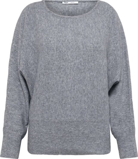 Mango Teen Batwing Sleeve Jersey   MEDIUM GREY   S