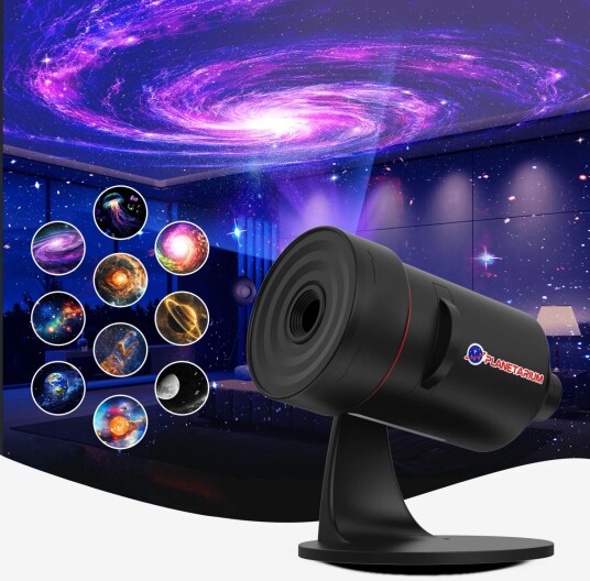 4K Galaxy Projector — 360° Stjernehimmel Stemningsbelysning for Barn & Voksne