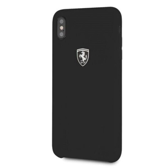 Ferrari Hard Deksel Feosihci65bk Iphone Xs Max Svart/Sort Silikon Av