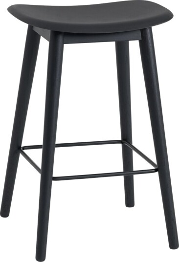 Muuto Fiber Barkrakk med Base Sort/ Sort H66 cm