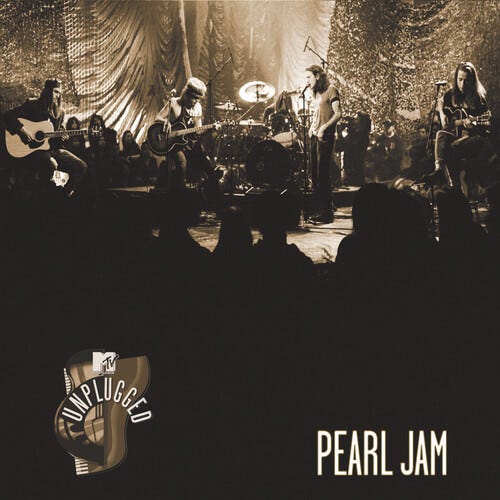 Pearl Jam MTV Unplugged CD Pearl Jam MTV Unplugged CD