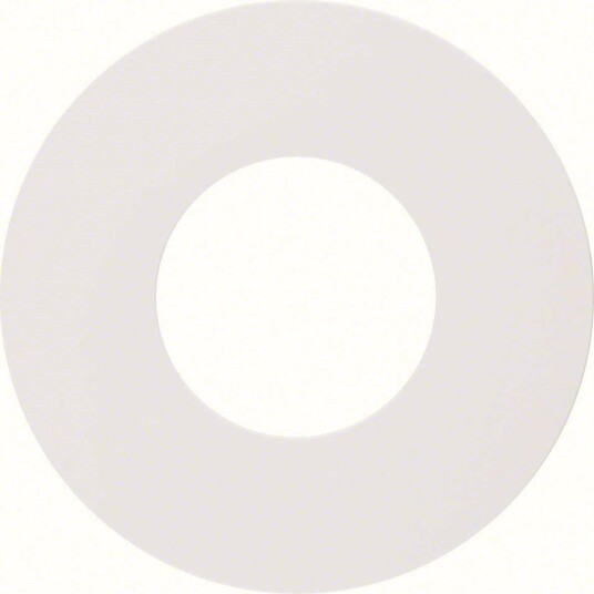 Hager 11242089 Midtbrikke For Trykknapp Lampe R.1/r.3 Polarhvit