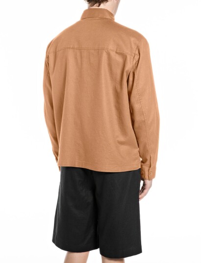 Replay Jacket Regular Orange XXL Replay Jacket Regular Orange XXL