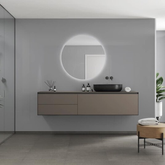Baderomspanel Fibo 4115 F00 Medium Grey Baderomspanel Fibo 4115 F00 Medium Grey