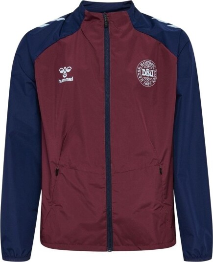 Danmark Treningsjakke 26 Pro Bordeaux/peacoat Barn Hummel størrelse 164 cm