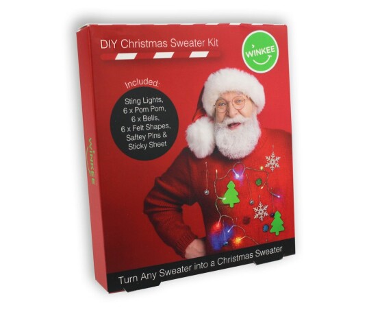 Winkee DIY Christmas jumper kit Emergency Christmas Jumper Kit
