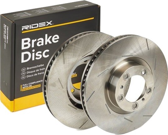 RIDEX 82B1340 Bremseskive