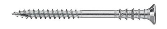 VSB 43120 Karmjusteringsskrue for innerdører 6,0 x 120 mm 100-pakk Innfesting