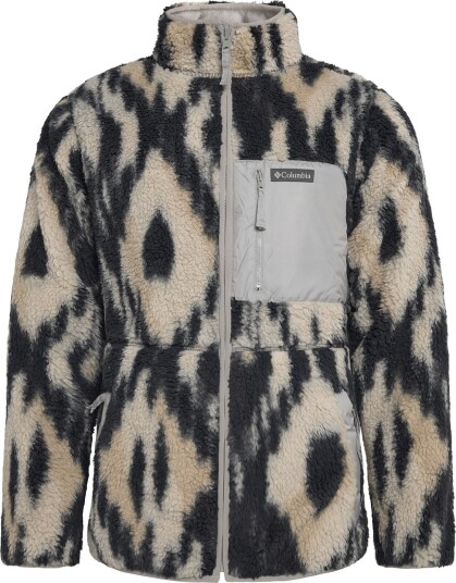 Columbia Sportswear Winter Pass Reversible Fleece   DARK STONE FULL BLUR FLINT GREY   L