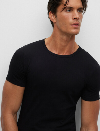 BOSS Tshirtrn 2P Modern - Black - XXL
