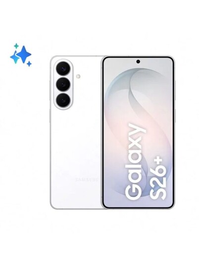 Samsung Galaxy S26+ 12GB RAM 512GB Hvit Mobiltelefon Samsung Galaxy S26+ 12GB RAM 512GB Hvit Mobiltelefon
