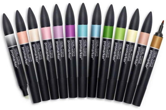 Promarker ProMarker 12-set + blender
