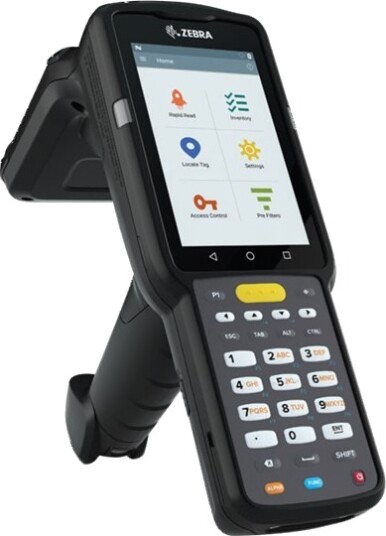 Zebra Mc3330xr Datainnsamlingsterminal Robust Android 10 32 Gb 4" Farge 800 X 480 Strekkodeleser 2D Bildefremviser / Rfid Usb Vert Microsd Spor Wi Fi 5 Bluetooth