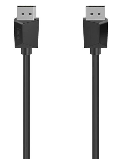 Hama Cable DisplayPort 1.2 Ultra-HD 4K 0.75m Black