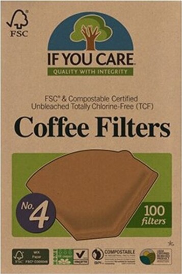 If you care kaffefilter nr 4 100 stk