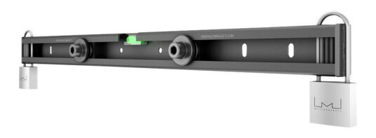 Multibrackets M Universal Public Wallmount Small - monteringssett - for flatpanel - svart
