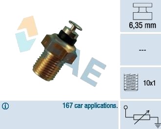 Sensor, motortemperatur FAE 32110 Sensor, motortemperatur FAE 32110